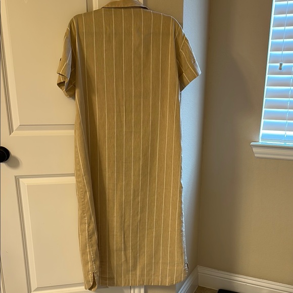 Sézane Beige Midi Shirt Dress - Oversized 38 - Picture 3 of 9